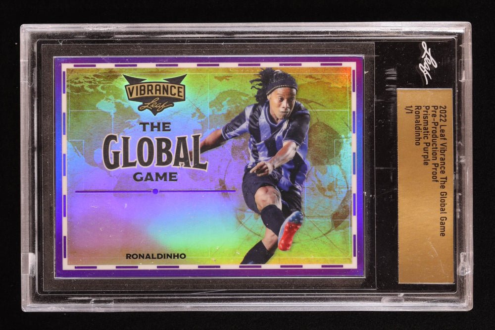 Ronaldinho 2022 Leaf Vibrance Proof Purple, 1/1 (Leaf)