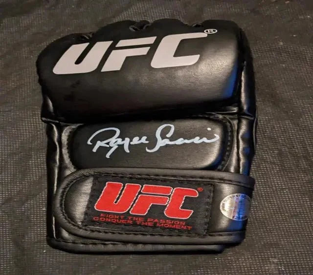 Royce Gracie Signed UFC Glove (COA)