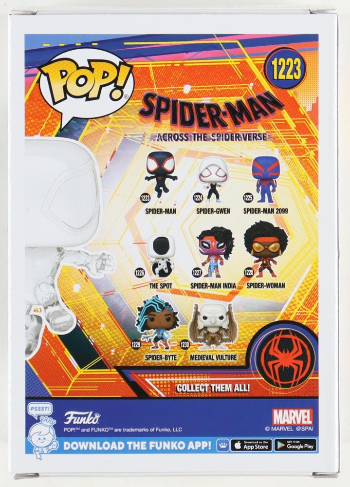 Shameik Moore Signed Spider-Verse Funko Pop #1223 (PA COA)