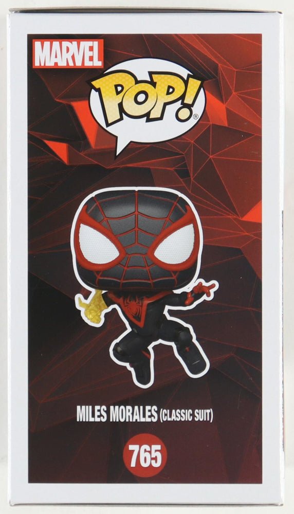 Shameik Moore Signed Miles Morales Funko Pop #765 (PA COA)