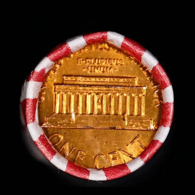 1979-P Lincoln Cent Shotgun Roll, 50 Coins (Bank Wrapped)