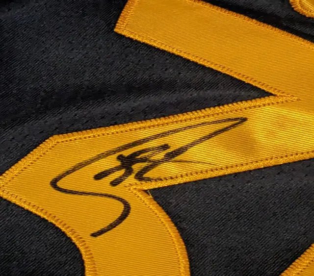 Stephen Curry autographed jersey with coa