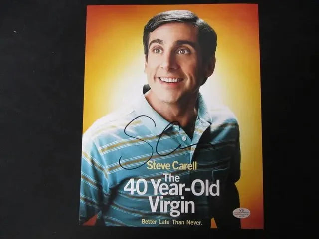 Steve Carell Signed 8x10 Photo (VSA COA)