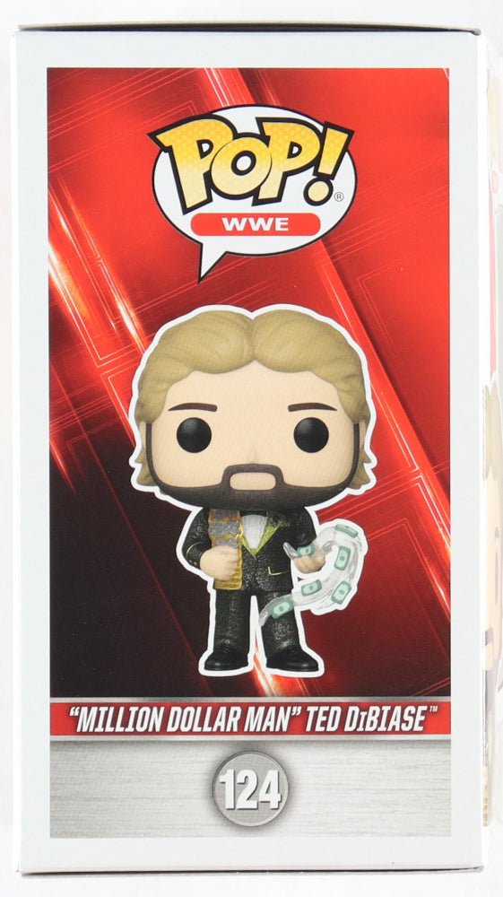 Ted DiBiase Signed WWE Funko Pop #124 (JSA)