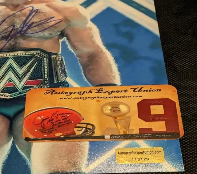 Drew McIntyre Autographed 8x10 Photo (COA)
