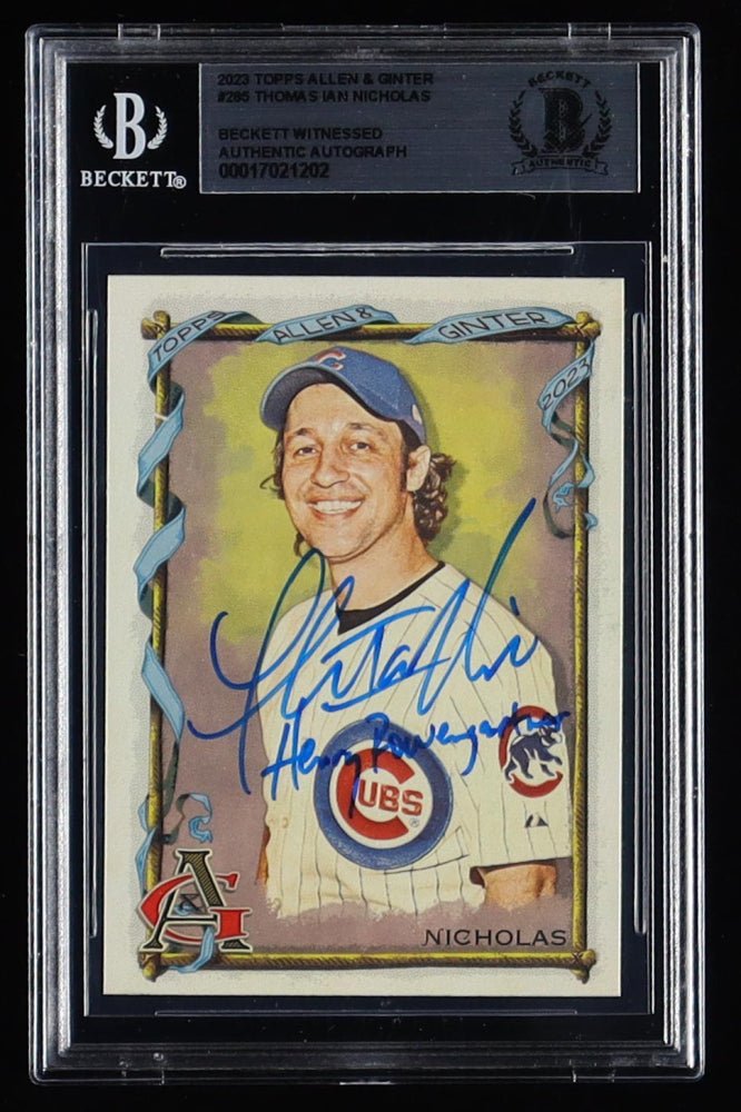 Thomas Ian Nicholas Signed 2023 Allen & Ginter #285 (Beckett)