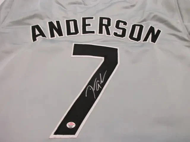 Tim Anderson White Sox Signed Jersey (PAAS COA)