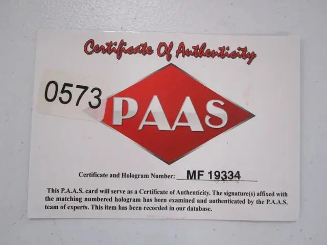 Tim Austin Signed Boxing Glove (PAAS COA)
