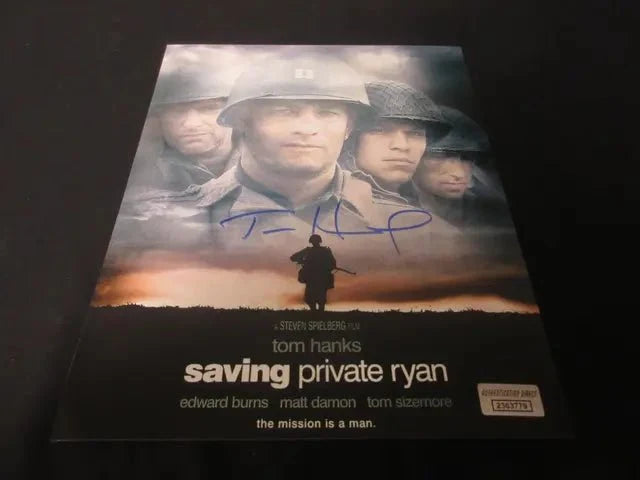 Tom Hanks Signed 'Saving Private Ryan' 8x10 Photo (COA)