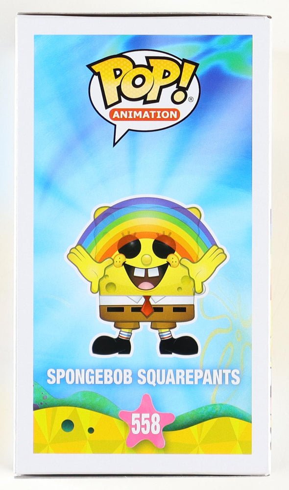 Tom Kenny Signed "Spongebob Squarepants" #558 Funko Pop! Inscribed "SB 25" (PA)