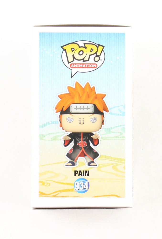 Troy Baker Signed Naruto Pain Funko Pop #934 (PSA JSA Beckett)