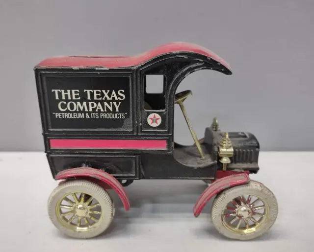 Vintage ERTL Die Cast Coin Bank Replica 1905 The Texas Company