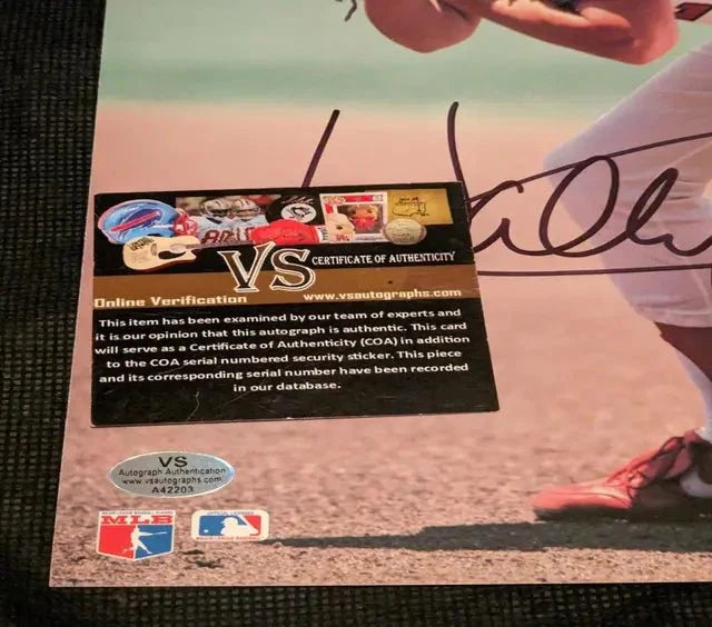 Wally Joyner Signed California Angels 8x10 Photo (COA)