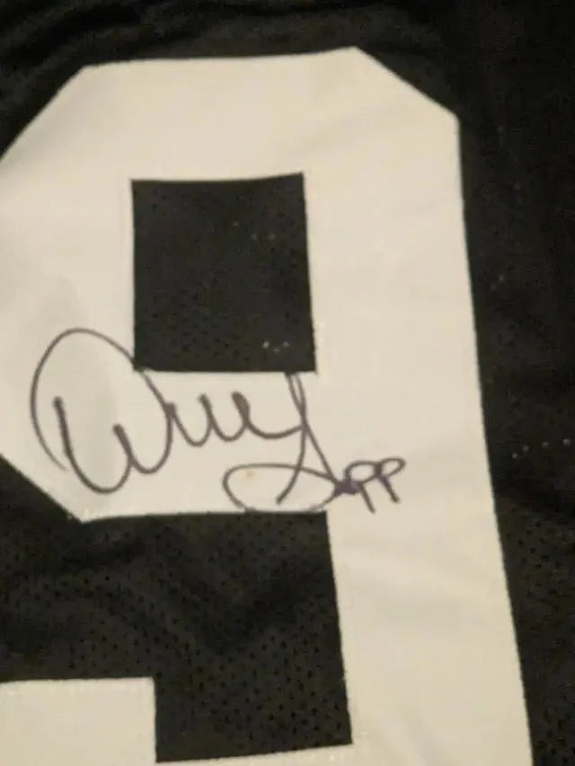 Warren Sapp Signed Black Custom Jersey (Fivestar COA)