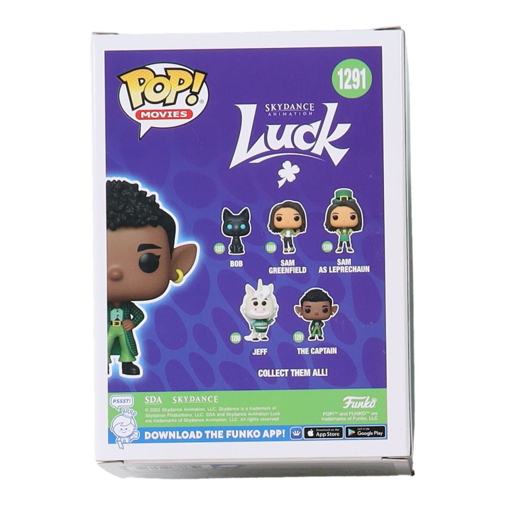 Whoopi Goldberg Signed Luck Captain Funko Pop #1291 (Beckett)