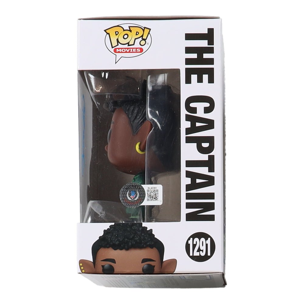 Whoopi Goldberg Signed Luck Captain Funko Pop #1291 (Beckett)