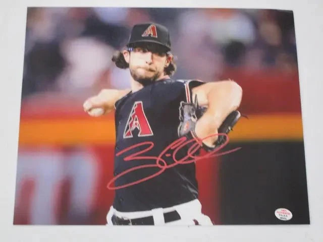 Zac Gallen Diamondbacks Signed 8x10 Photo (PAAS COA)