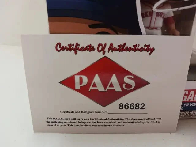 Xander Bogaerts Red Sox Signed Funko Pop (PAAS COA)