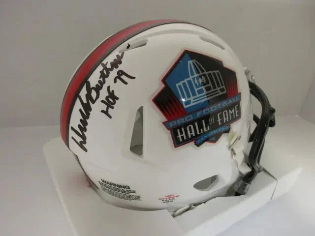 Dick Butkus Bears Signed HOF Mini Helmet (PAAS COA)