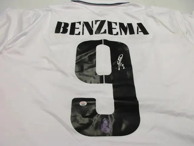 Karim Benzema Signed Soccer Jersey (PAAS COA)
