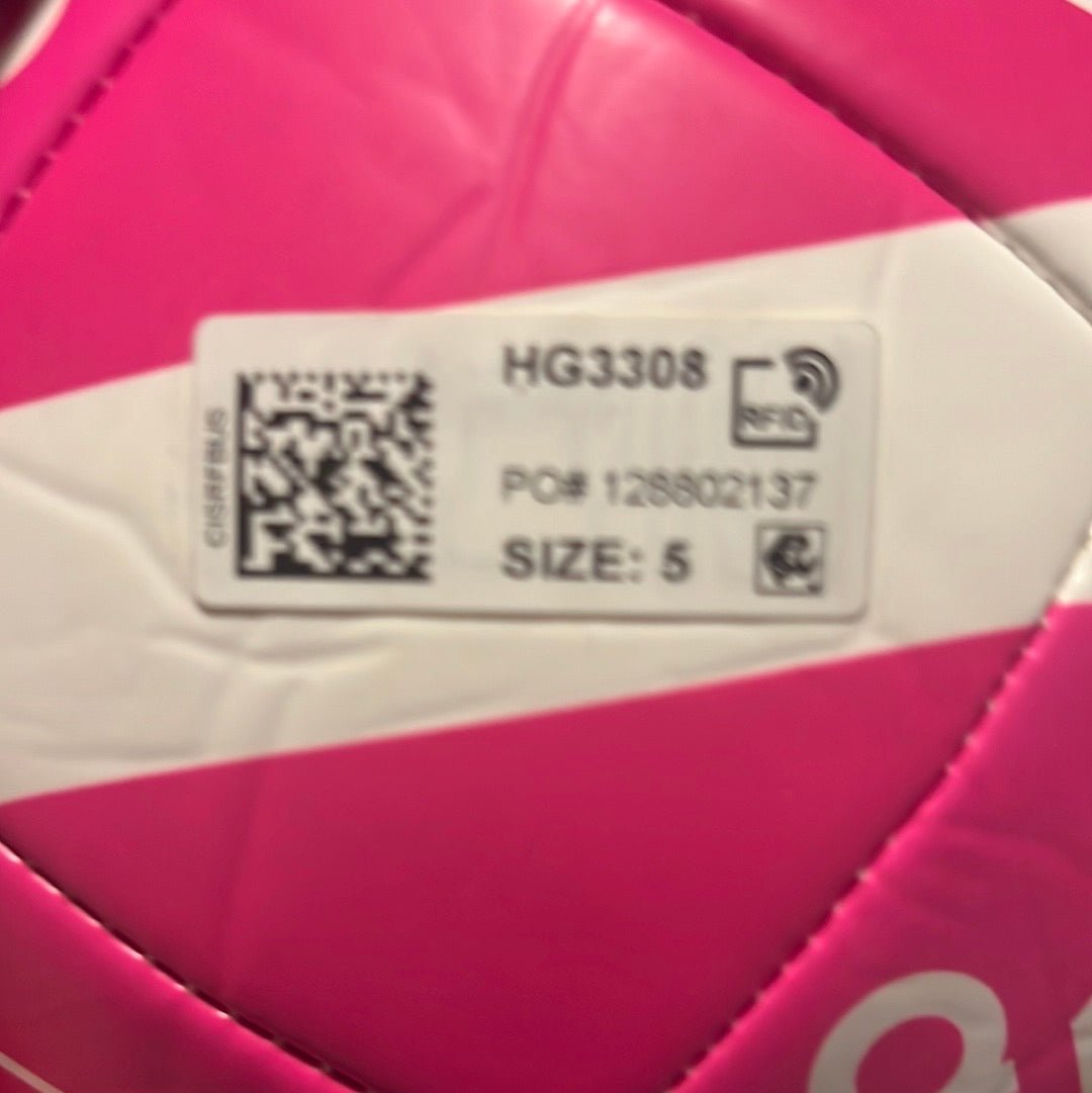 Autographed Leo Messi adidas soccer ball