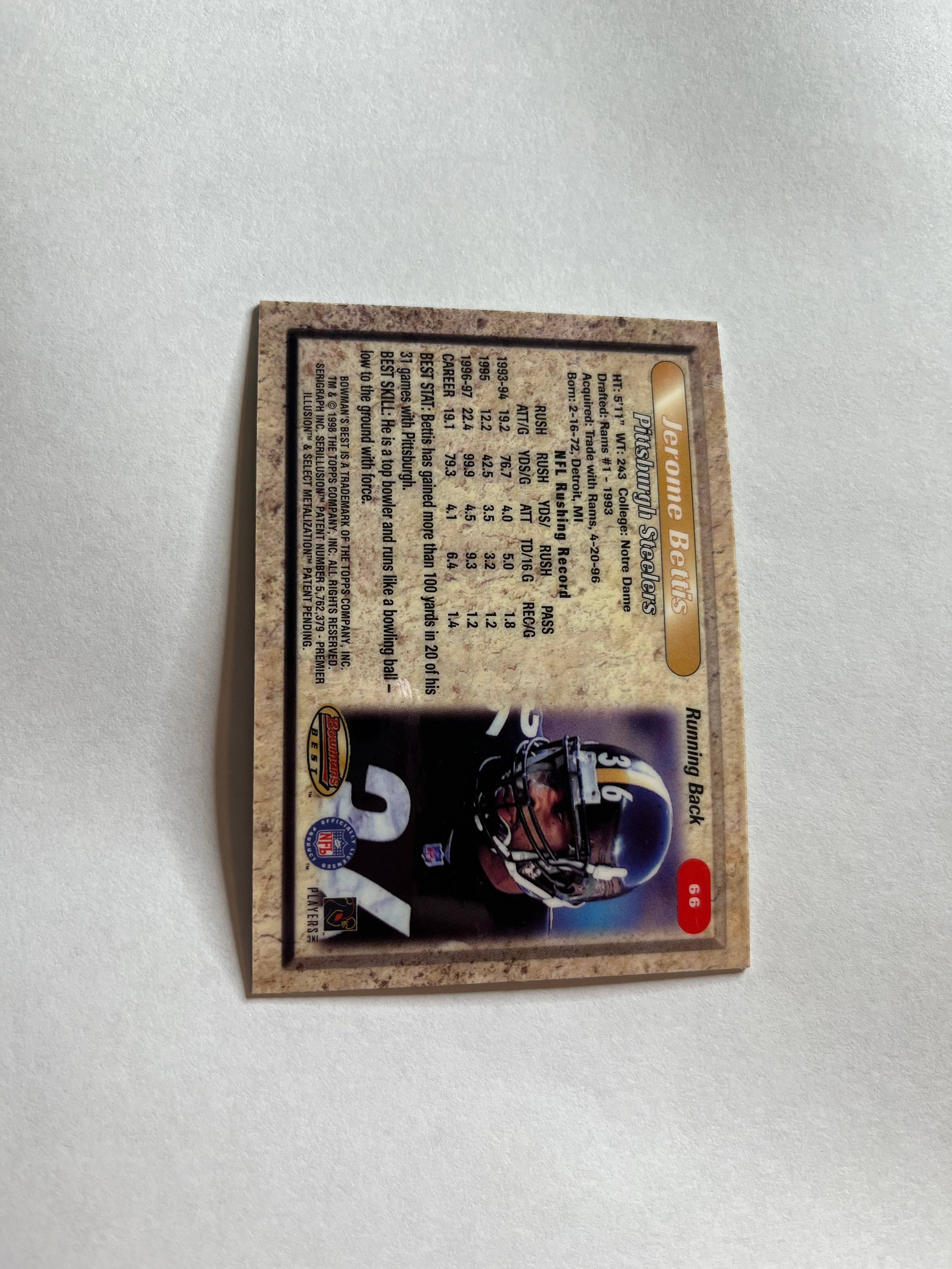 Jerome Bettis card