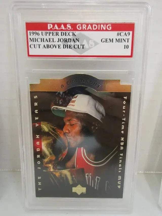 Michael Jordan 1996 Upper Deck Cut Above #CA9 (PAAS 10)
