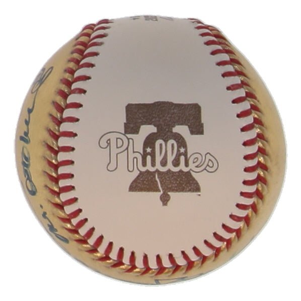 Reggie Jackson Signed 2022 World Series Gold Baseball Inscribed Mr October JSA