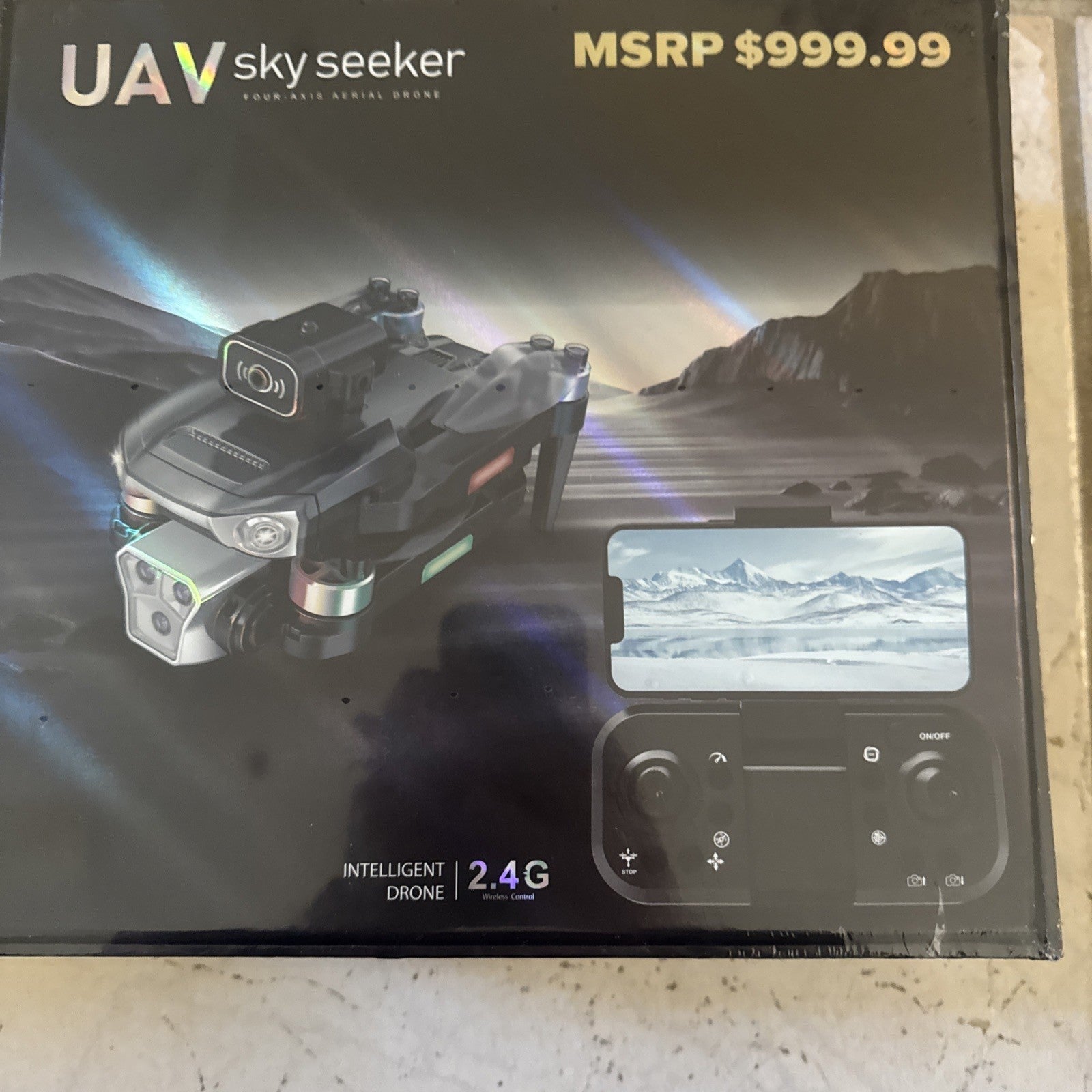 DMES P19 Pro Drone, Ultra HD 4K Video, Obstacle Avoidance