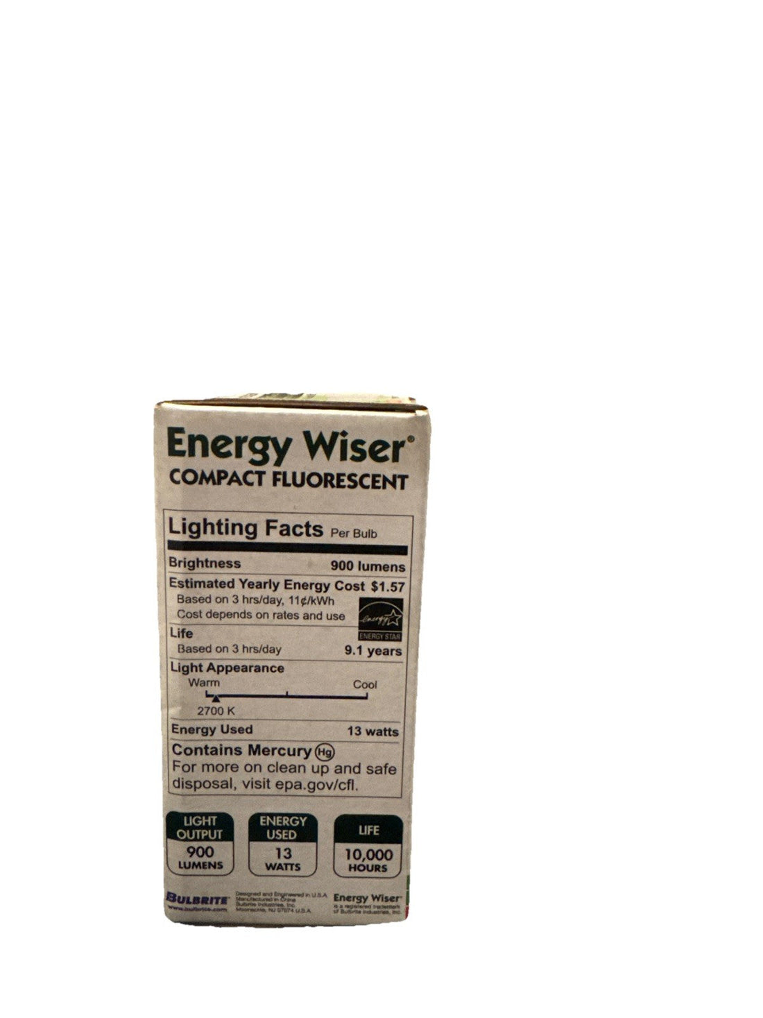Energy Wiser GU24 CFL Bulb 13W (60W Eq) Warm White 2700K Spiral, Set of 6
