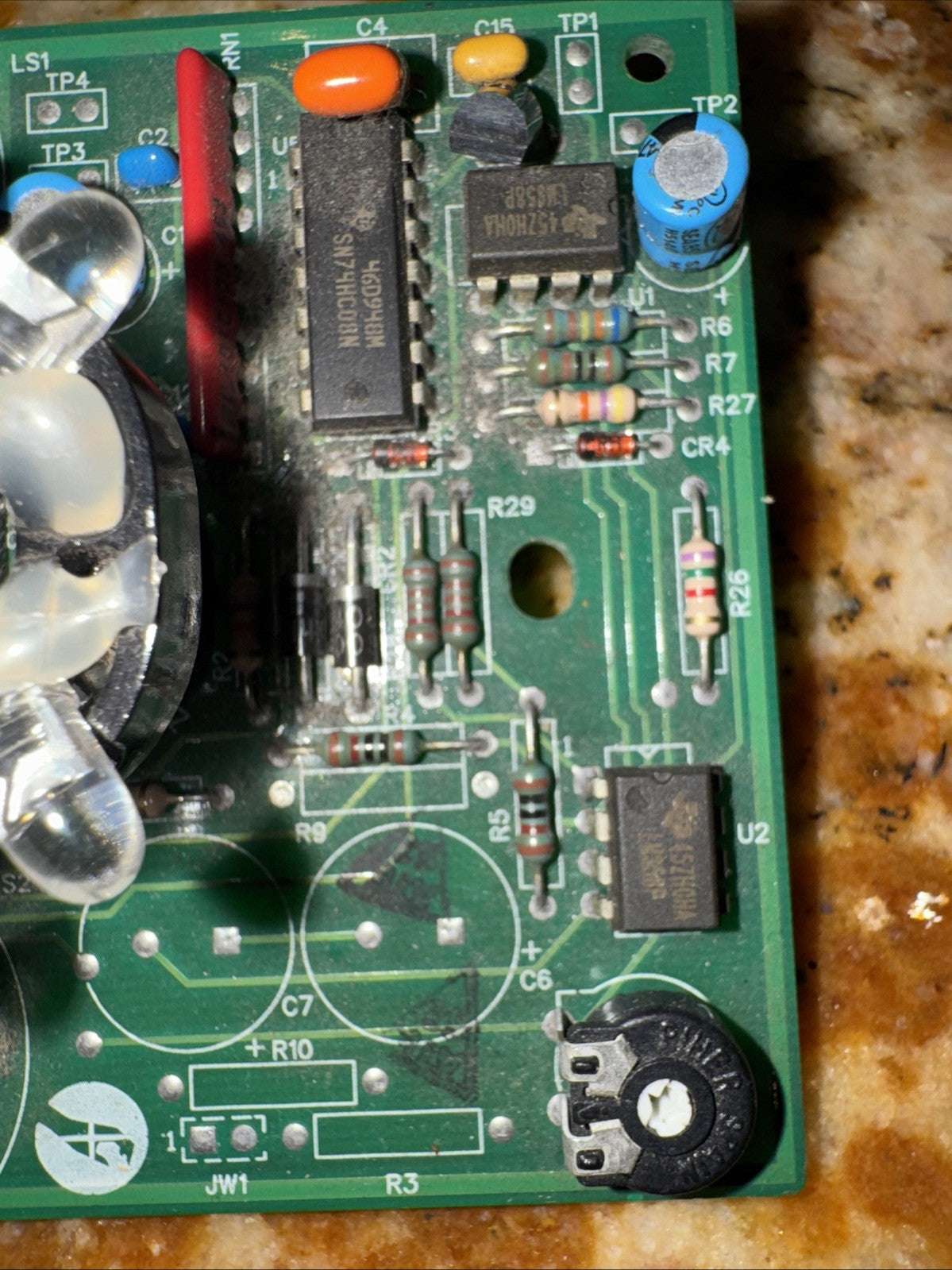 Arcade LED Roulette Spinner Game PCB Circuit Board Assy 030-1980
