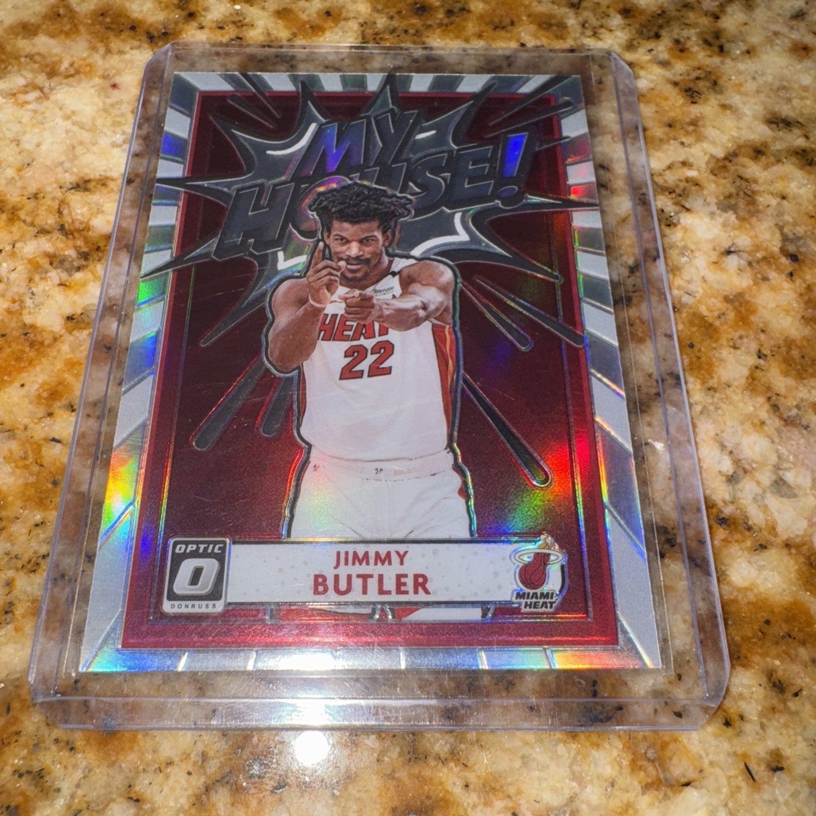 2020-21 Panini Donruss Optic My House #6 Jimmy Butler, Miami Heat Insert