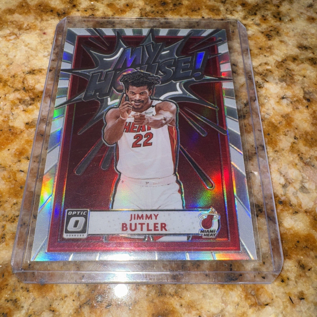 2020-21 Panini Donruss Optic My House #6 Jimmy Butler, Miami Heat Insert