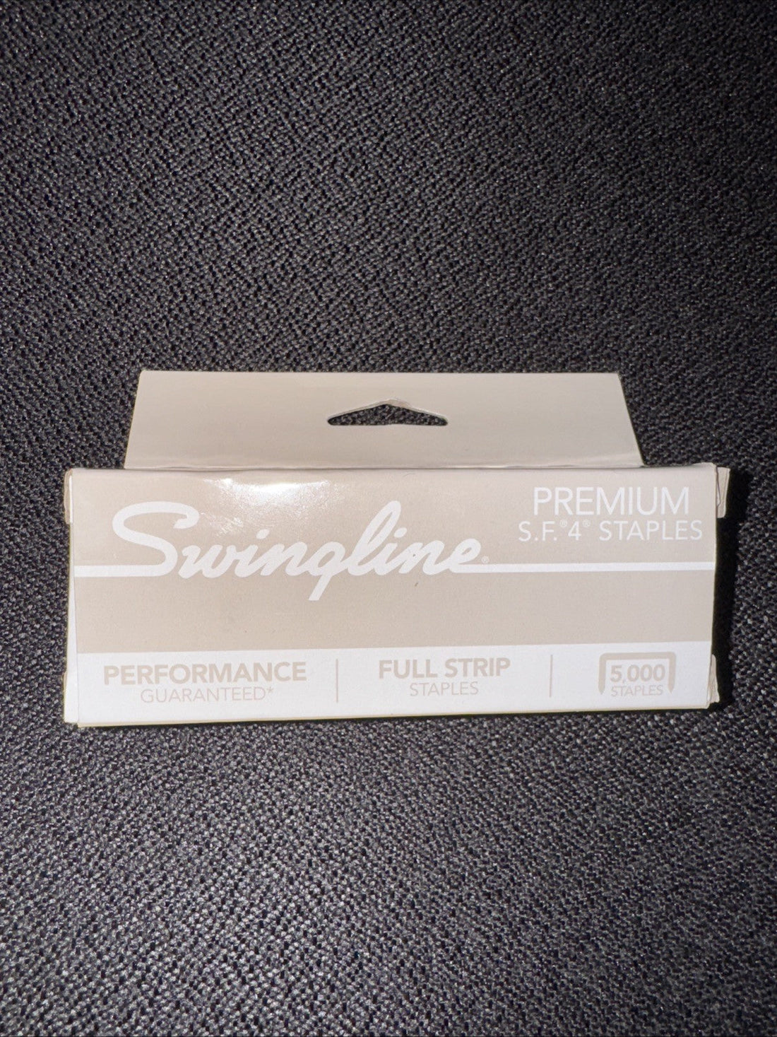 Swingline Premium S.F. 4 Staples, 5000 per Box, MPN 79386