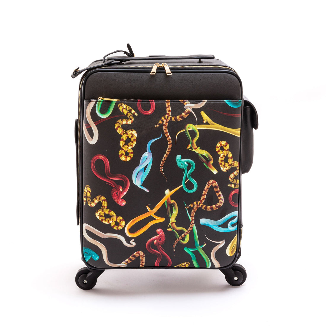 Seletti Toiletpaper Travel Trolley Snakes Suitcase